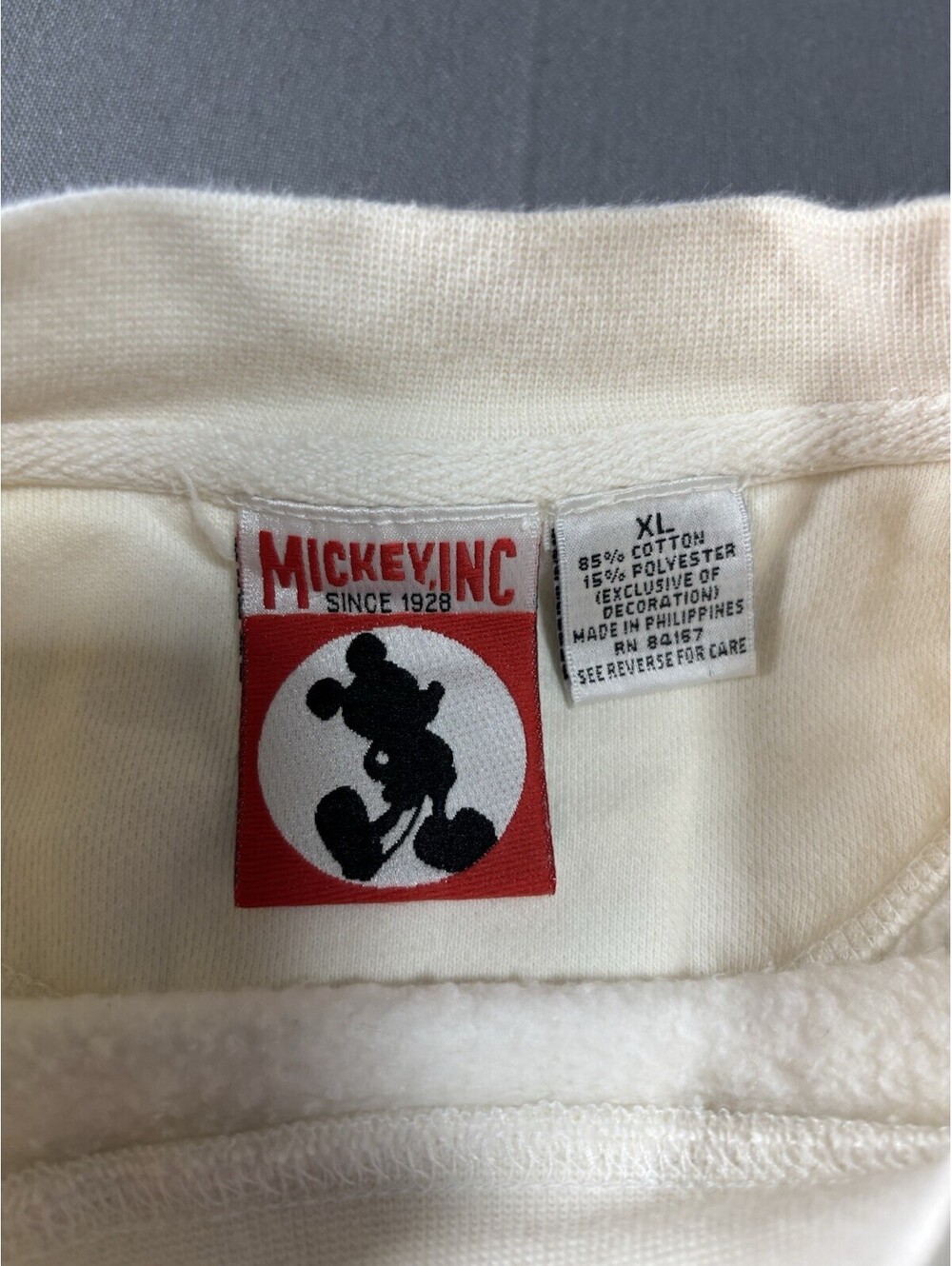 Disney Tigger White Pullover Sweatshirt Graphic - Picture 5 of 15